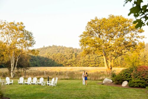 Rye Tavern Couple in Rye Field