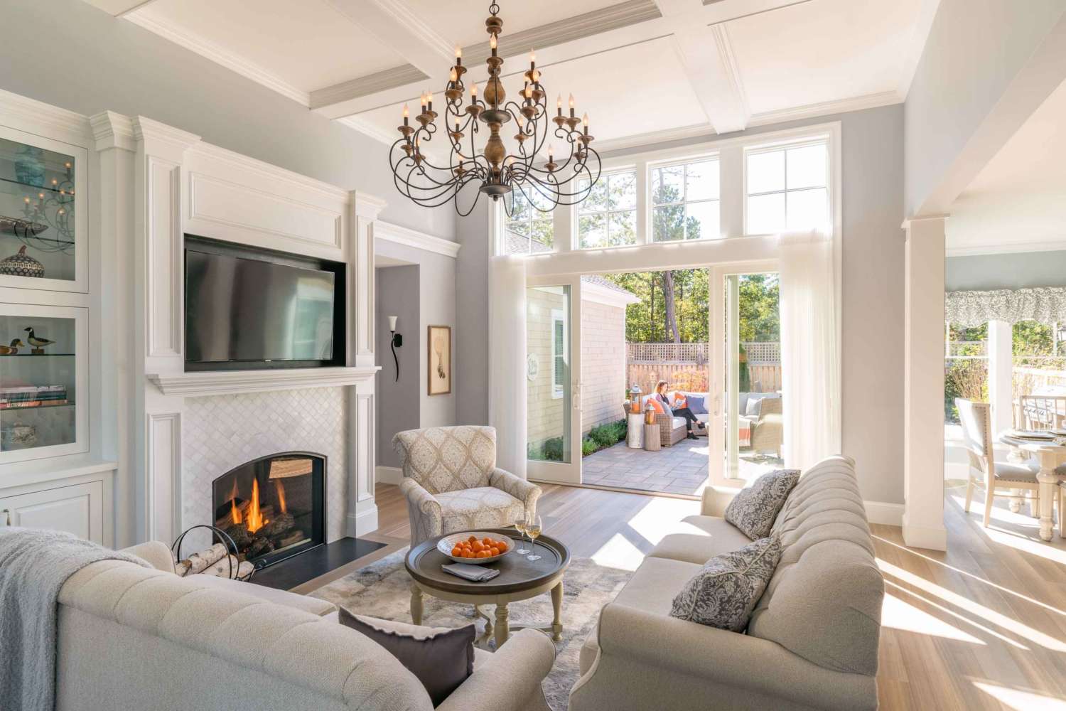 Roxanne Marshal Card Purple Flower