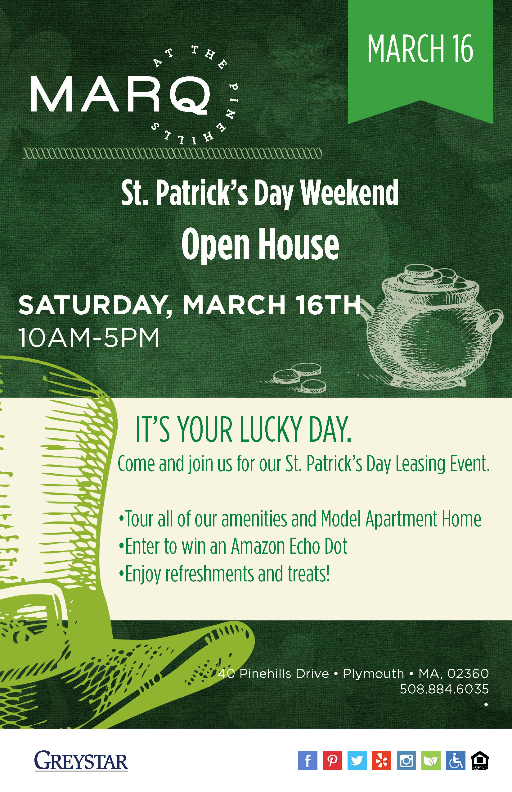 St Patricks Day Open House