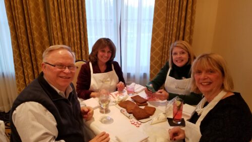 2017 Pinehills Team Gingerbread House Competition