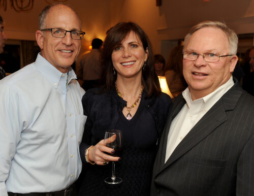 Tony and John with Ivy Zelman