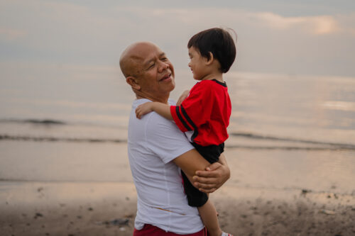 Hug Grandpa