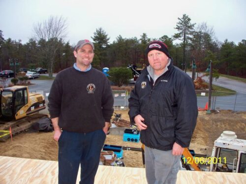 Little Al and Geoff Levis at The Pinehills