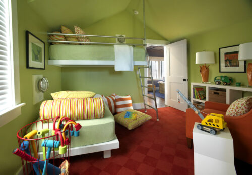 MacKenzie HGTV Green Cottage Kids Room