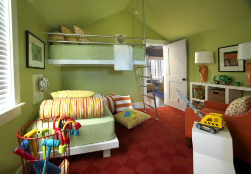 MacKenzie HGTV Green Cottage Kids Room