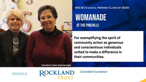 SSCAC Local Heroes - Womanade - L-R  Ervene Pellegrini & Linda Gill