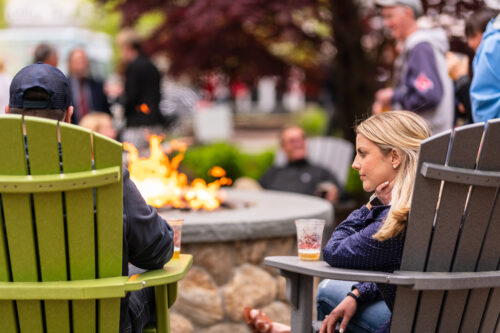 Firepit Time at The Beer Garden