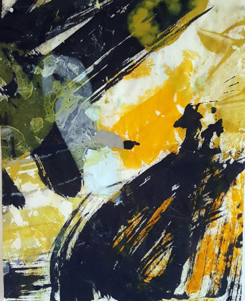 Lorraine Agri Encaustic Monotype