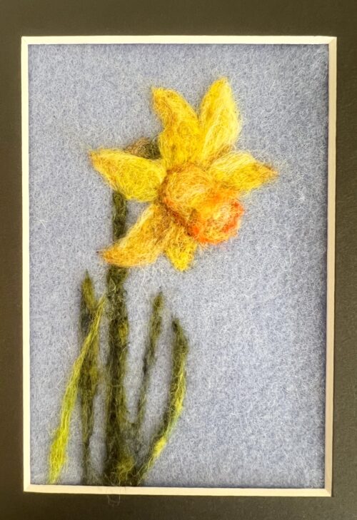 Felted bee 2