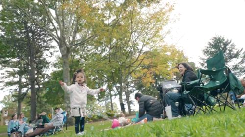 Bubbles on the Green Large