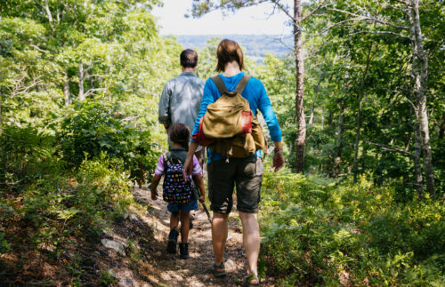 Hiking on The Ridge