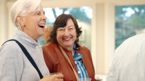 Val Baumann and neighbor Large