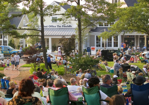 The Pinehills Village Green is the Location of Events all Year Round