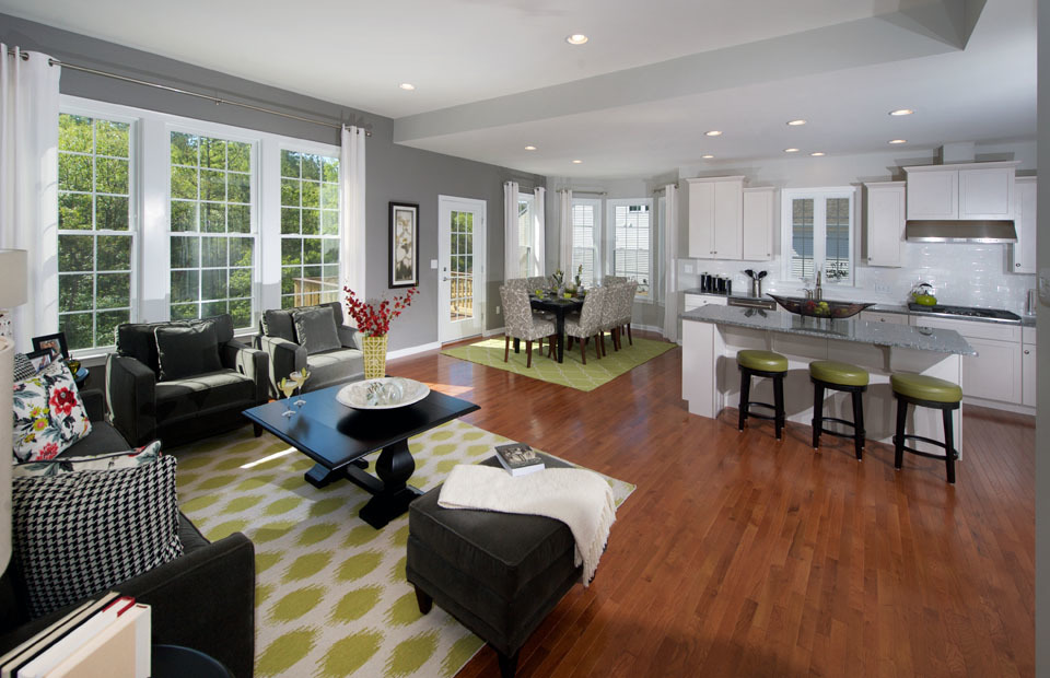Pulte Abbeyville Gathering Room and Dining Room