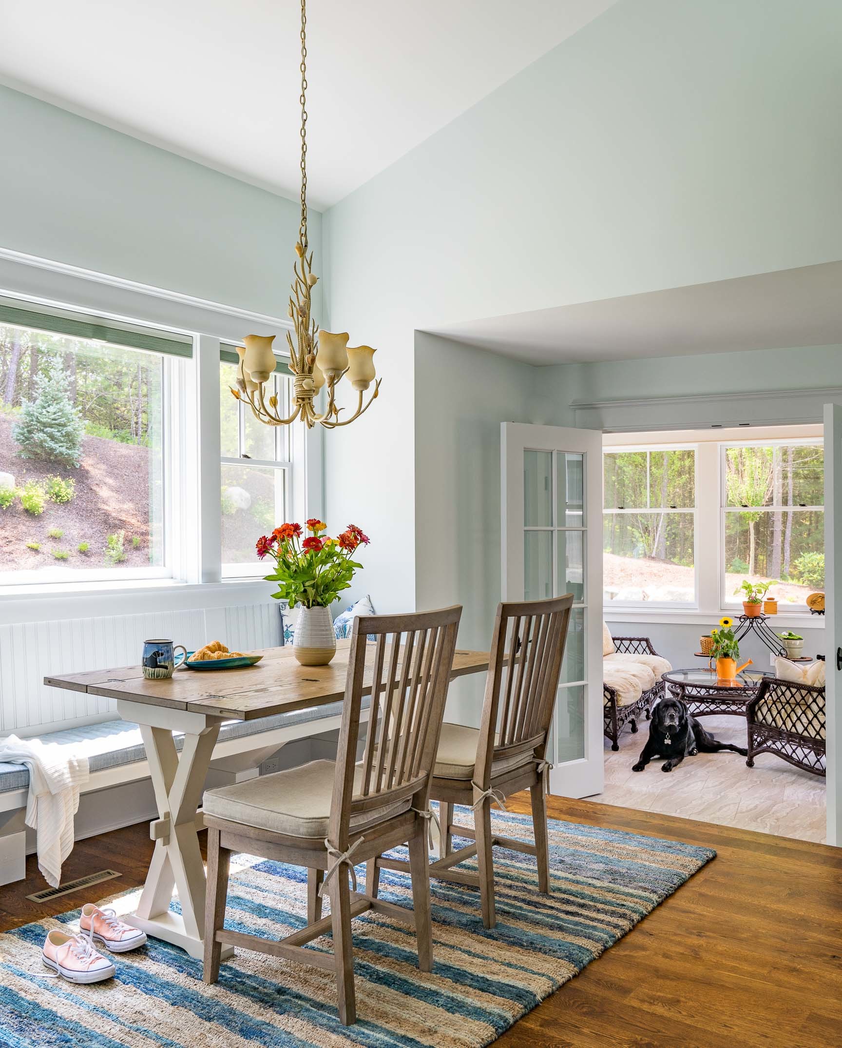 Kistler & Knapp Custom Home Ryecroft Eat-in Kitchen