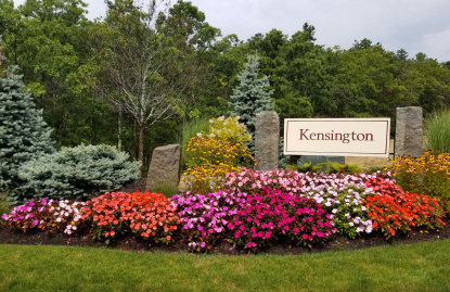 The Entrance to Kensington by Pulte Homes