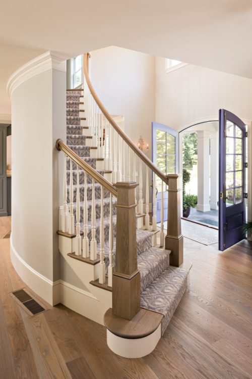 MacKenzie Brothers Ryecroft Custom Home Entry Staircase