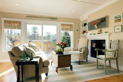 Barefoot Cottage Cobblestone Living Room