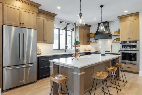 8 Standing Rock Whitman Homes Kitchen Island Close Up