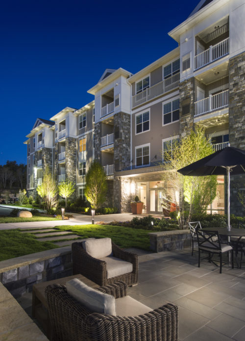 Patio - Marq at The Pinehills Luxury Apartments