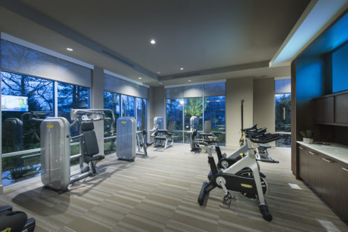Fitness Room - Marq at The Pinehills Luxury Apartments