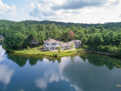 MacKenzie Brothers Ryecroft Custom Home Aerial