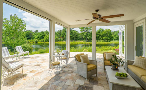 Coffee with Ryecroft Pond View