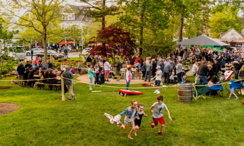 Village green beergarden hero